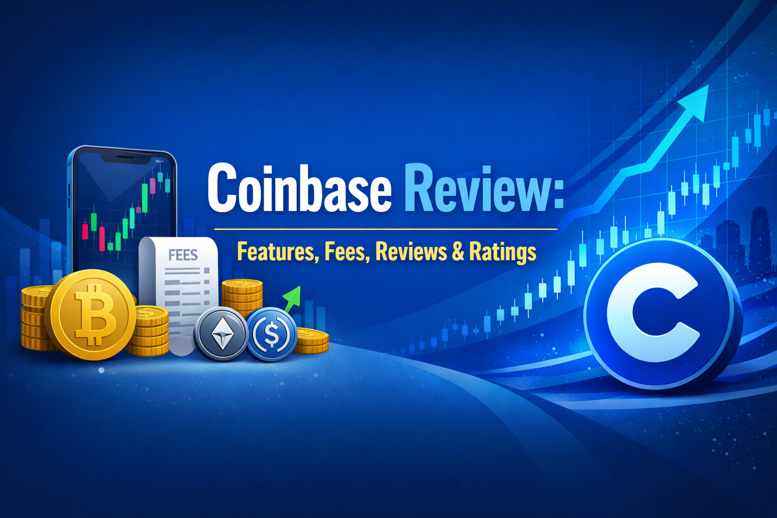 Coinbase Review 2026: Features, Fees, Reviews & Ratings